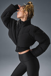 Main Act Corset Puffer - Black