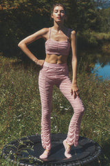 Airlift Mesh High-Waist Cherish Legging - Vintage Pink