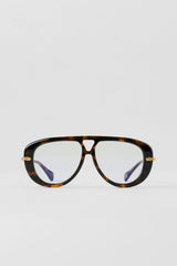 ALO Aviator Sunglasses - Tortoise/Blue